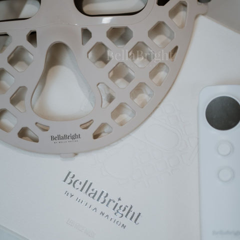 BellaBright LED Light Therapy Face Mask: Anti-Ageing, Helps with Acne, Boosts Collagen