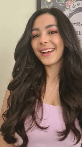 Amazing curls using Seda- heatless silk hair curler